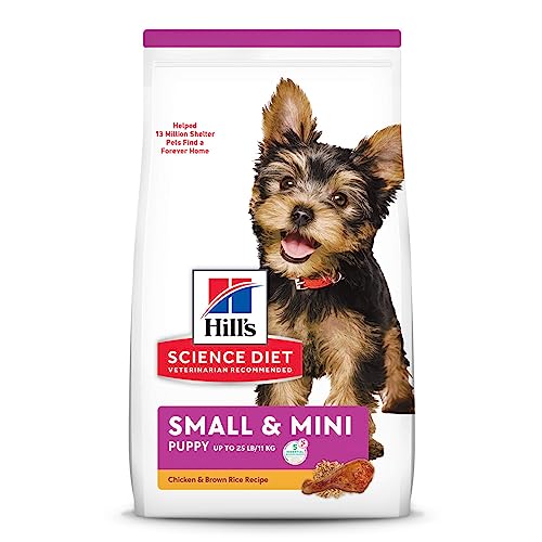 Hill's Science Diet, Alimento para Perro Puppy (Cachorro) Raza Pequeña, Seco (bulto) 2kg