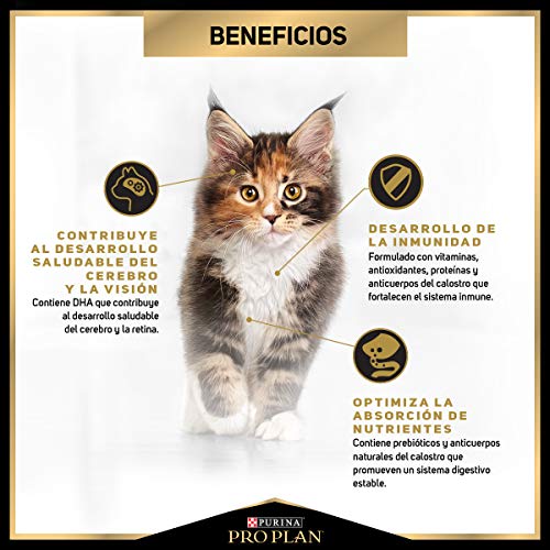 Purina Pro Plan Comida para Gatos Kitten OptiStart, 3 kg