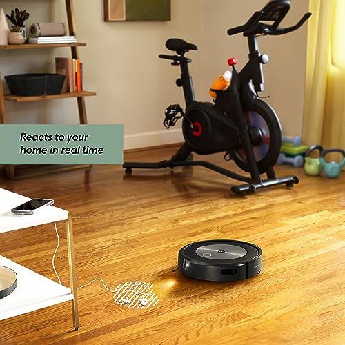 iRobot Roomba j7+ (7550) Robot Aspirador autovaciado – Evita obstáculos comunes como Calcetines, Zapatos y desechos de Mascotas, se vacía Durante 60 días, mapeo Inteligente, Funciona con Alexa