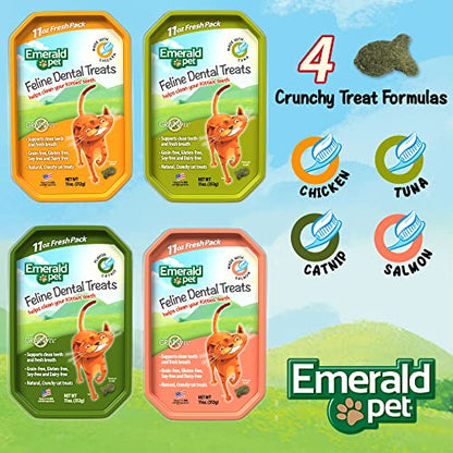 Emerald Pet, Premios Dentales de Pollo para Gato 312 g