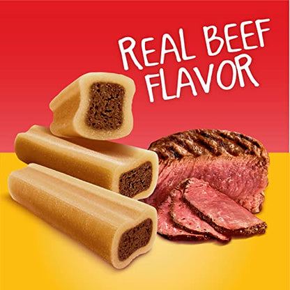 Pedigree Jumbone Real Beef Flavor Mini Dog Treats (35 Treats), 21 oz