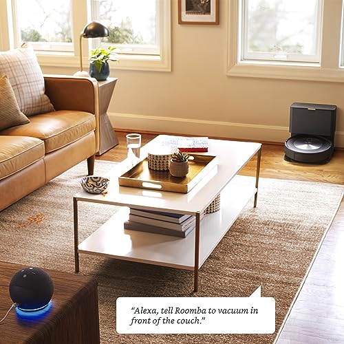 iRobot Roomba j7+ (7550) Robot Aspirador autovaciado – Evita obstáculos comunes como calcetines, zapatos y desechos de mascotas, se vacío Durante 60 días, mapeo Inteligente, Funciona con Alexa