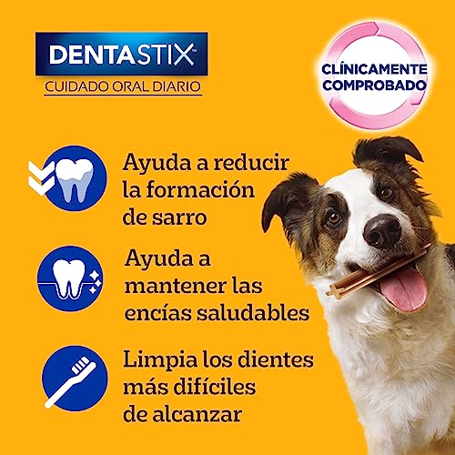 PEDIGREE Dentastix Snack para Perros Adultos de Cuidado Oral. Contiene 7 Piezas