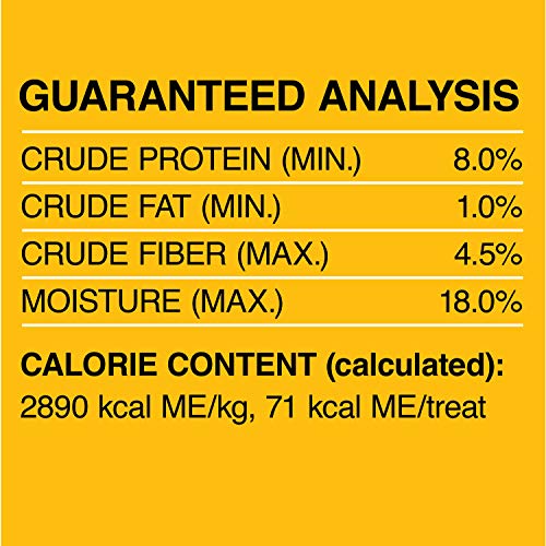 Pedigree Dentastix Dual Flavor Large Dog Treats, Bacon & Chicken Flavors, 1.47 lb. Pack (32 Treats)
