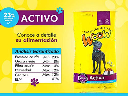 Woow Activo 5kg Alimento para perro