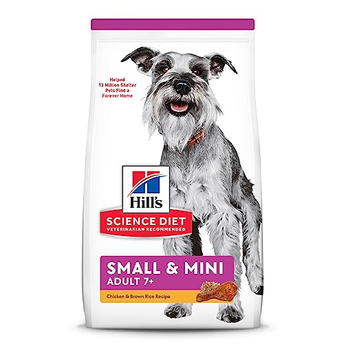 Hill's Science Diet, Alimento para Perro Adulto 7+ años Raza Pequeña, Seco (bulto) 2kg