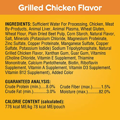 PEDIGREE Choice Cuts Variety Pack With Filet Mignon, Chicken, and Beef Wet Dog Food 3.5 oz. 18 Count