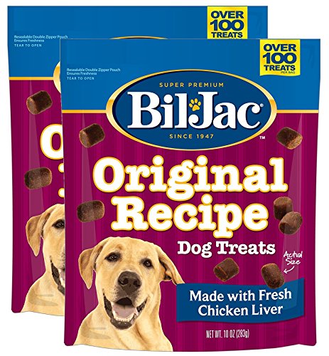 Bil-Jac Original Recipe Dog Liver Treats 10 oz, 2 Pack