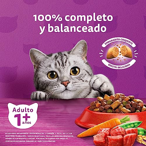 Whiskas Comida para Gatos Croquetas Carne Original Seco, 3 kg